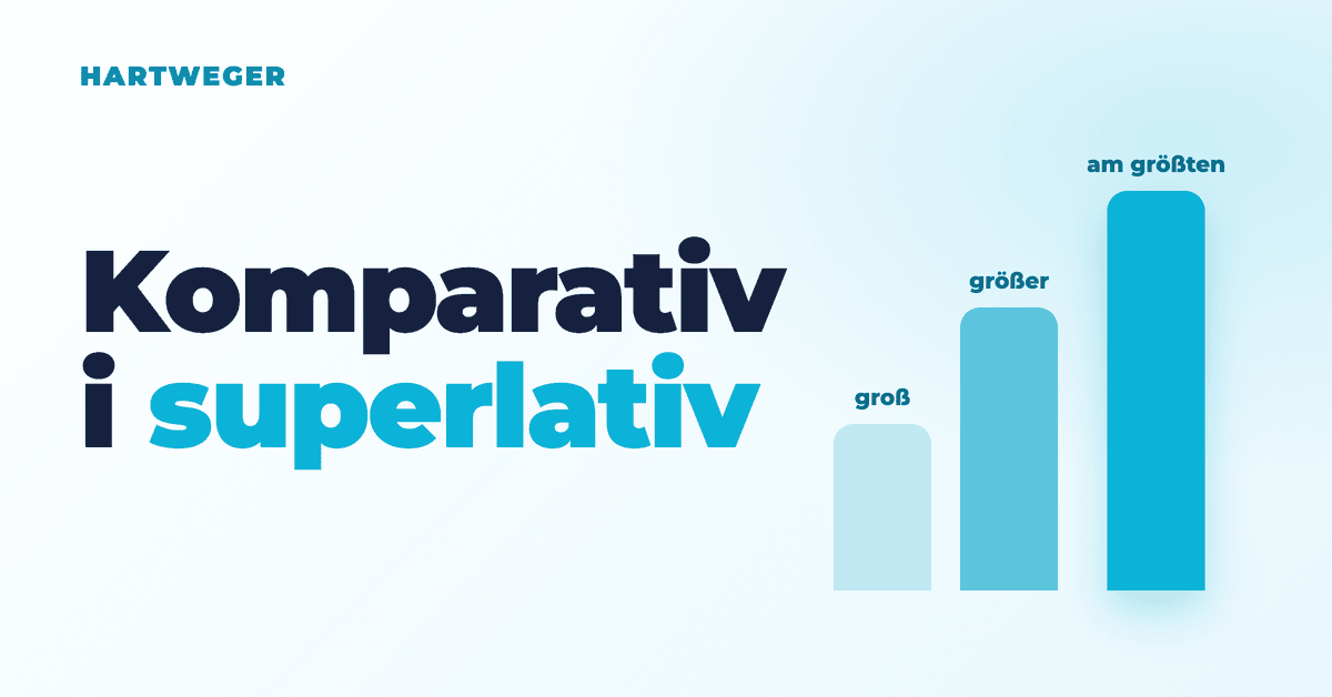 Komparativ i superlativ u nemačkom jeziku - pravila, umlaut i poređenje sa als/wie