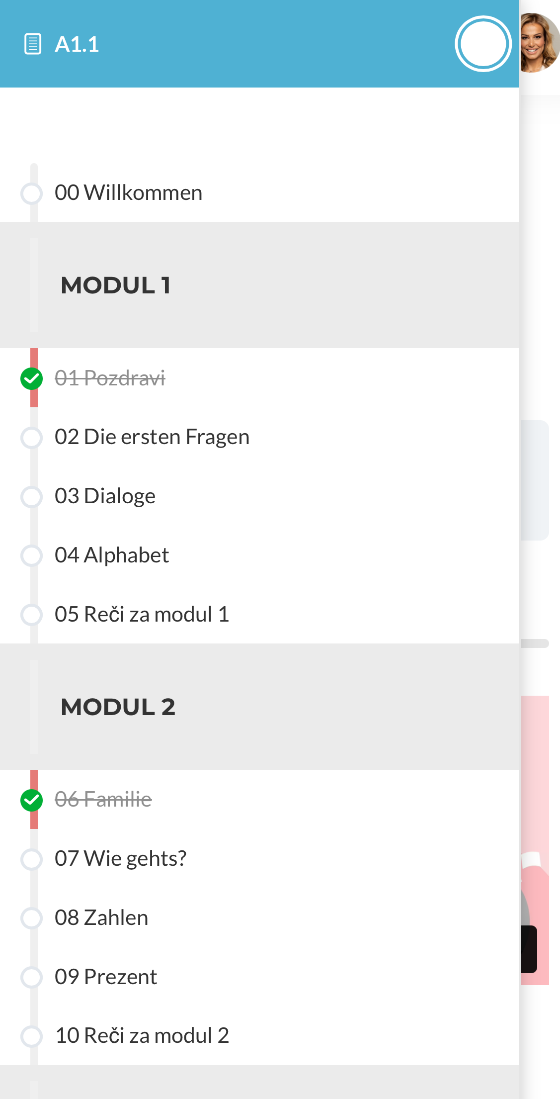 Hartweger platforma — pregled
   lekcija nemačkog jezika